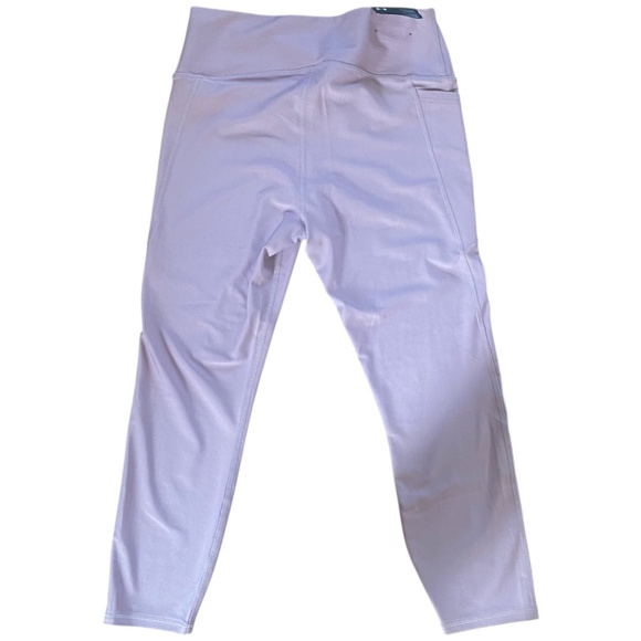 Under Armour lilac high rise, compression, ankle legging. Sz L - Picture 4 of 16